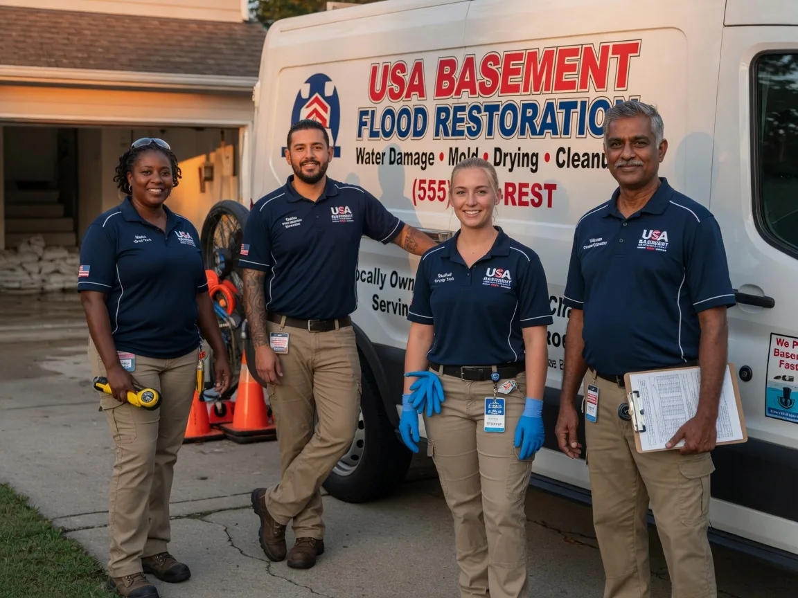 Basement Flood Cleanup company in Hamburg, LA