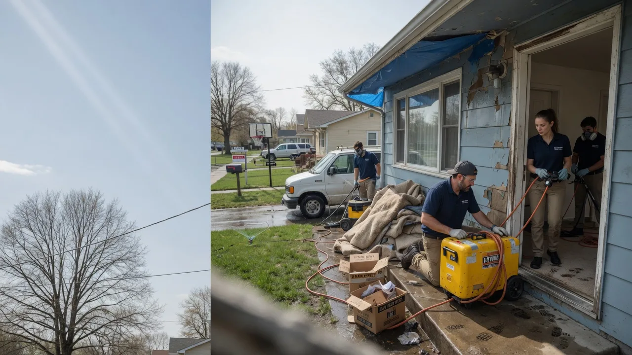 Basement Flood Cleanup in Hamburg, LA near me